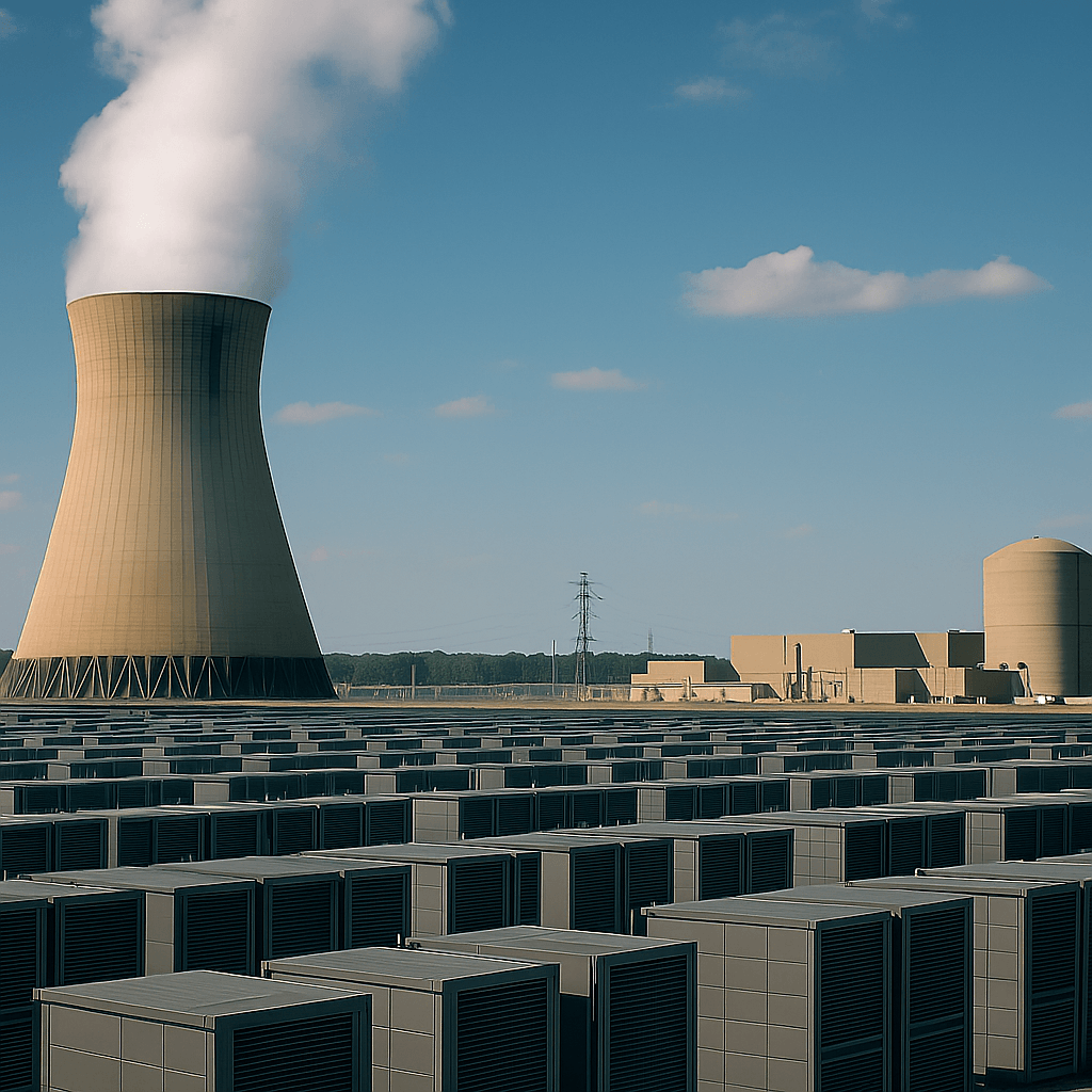 Amazon Powers AI Ambitions with Nuclear Energy Surge