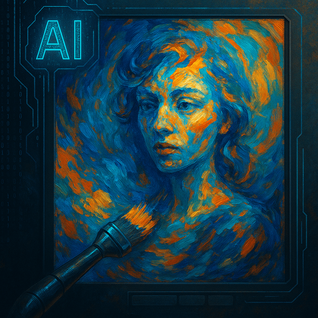 Brushes of Code: AI-Generated Art Redefines Creativity