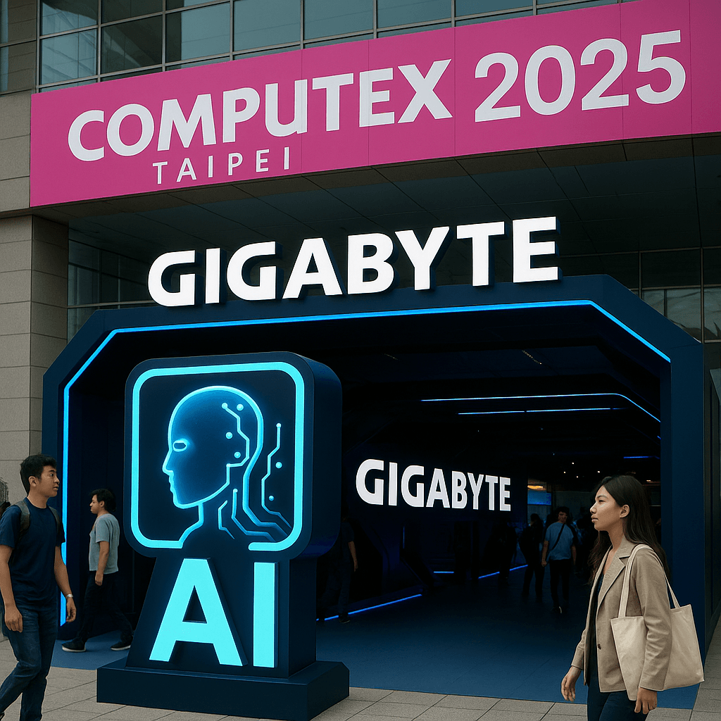 GIGABYTE Levels Up: AI Takes Center Stage at COMPUTEX 2025