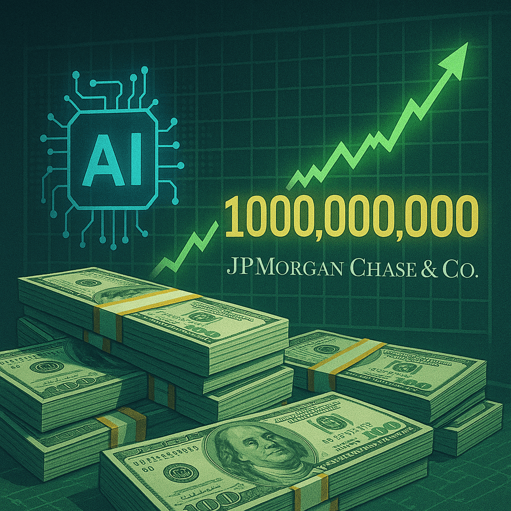JPMorgan Chase Projects $1 Billion Boost from AI Investments