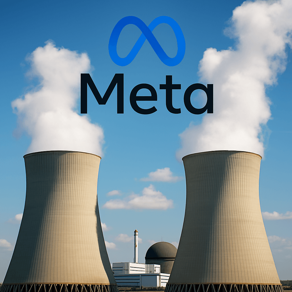 Meta Bets Big on Nuclear to Fuel AI Future