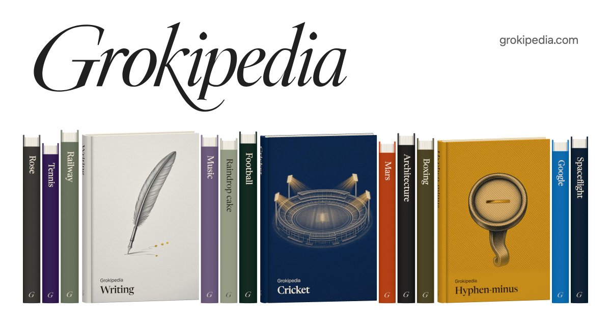 SpaceXAI Refreshes Grokipedia With New Logo, Homepage and Live-Edits Page